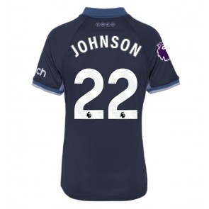 Tottenham Hotspur Brennan Johnson #22 Bortatröja Dam 2023-24 Kortärmad